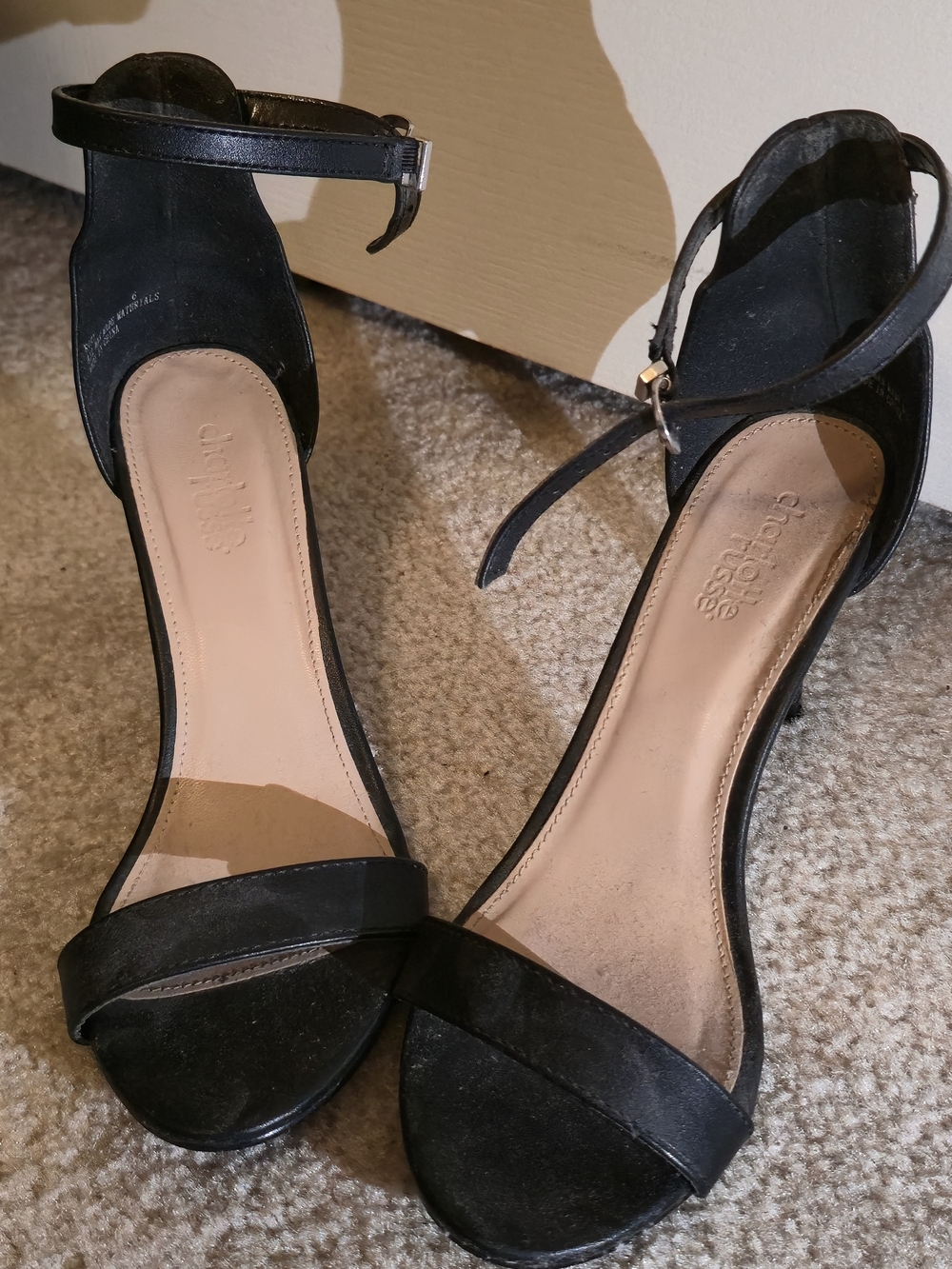 Charlotte Russe Women’s Black Faux Heels Size 6
